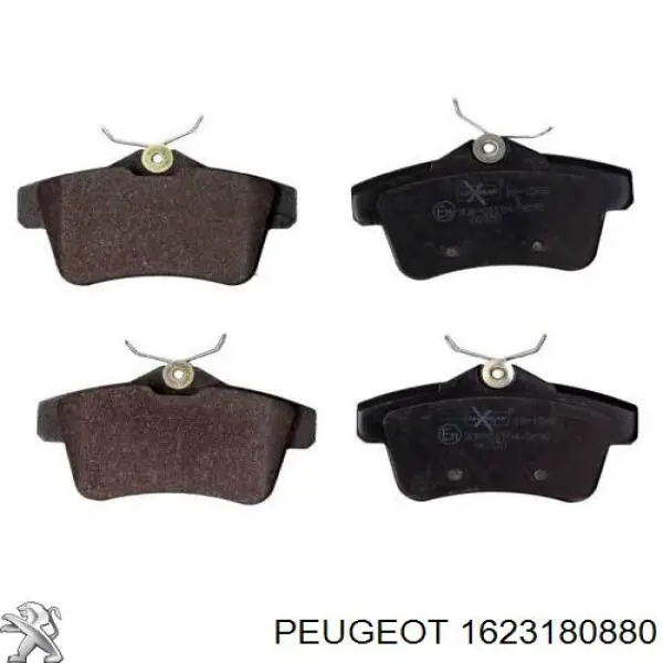 Pastillas traseras de freno Peugeot/Citroen 1623180880 precio, desde 27,44 EUR
