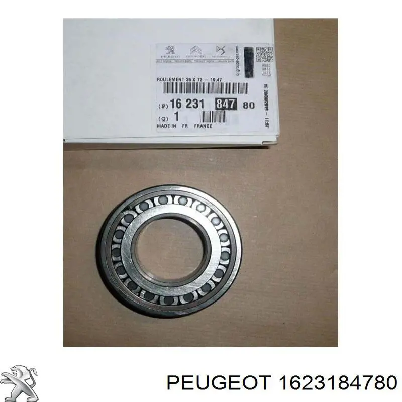 Cojinete del eje secundario de la caja de cambios Peugeot/Citroen 1623184780 precio, desde 104,59 EUR