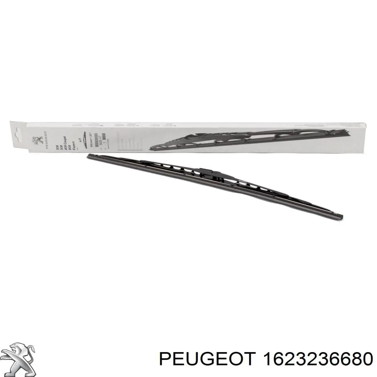 Escobilla del limpiaparabrisas del lado del pasajero Peugeot/Citroen 1623236680 precio, desde 7,63 EUR