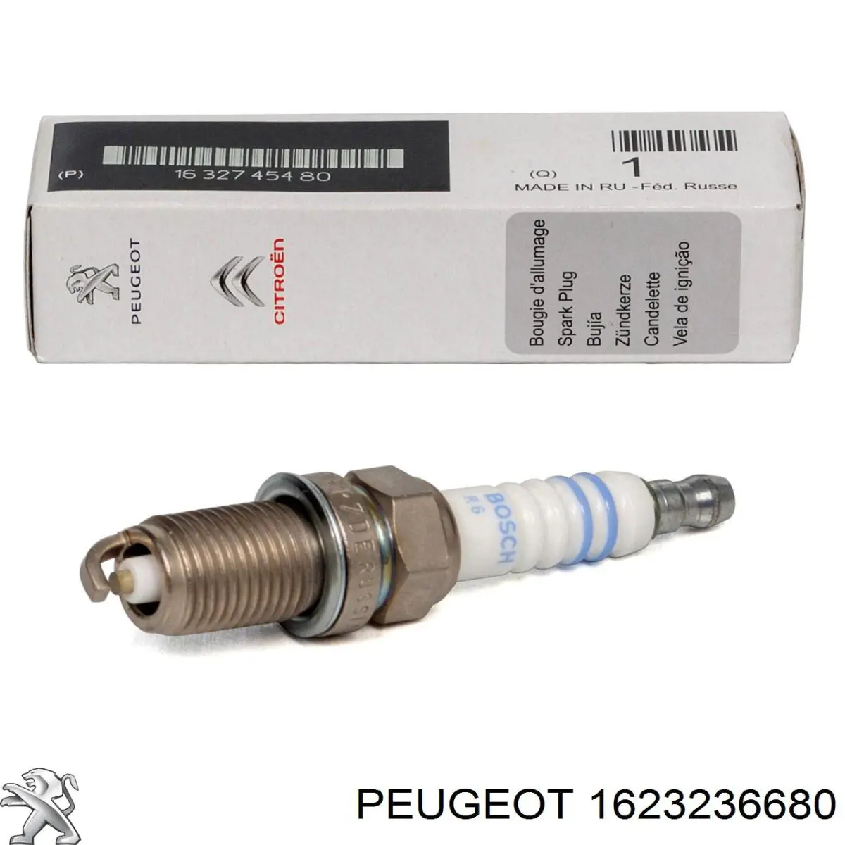 Comprar 1623236680 Peugeot/Citroen Escobilla del limpiaparabrisas del lado del pasajero