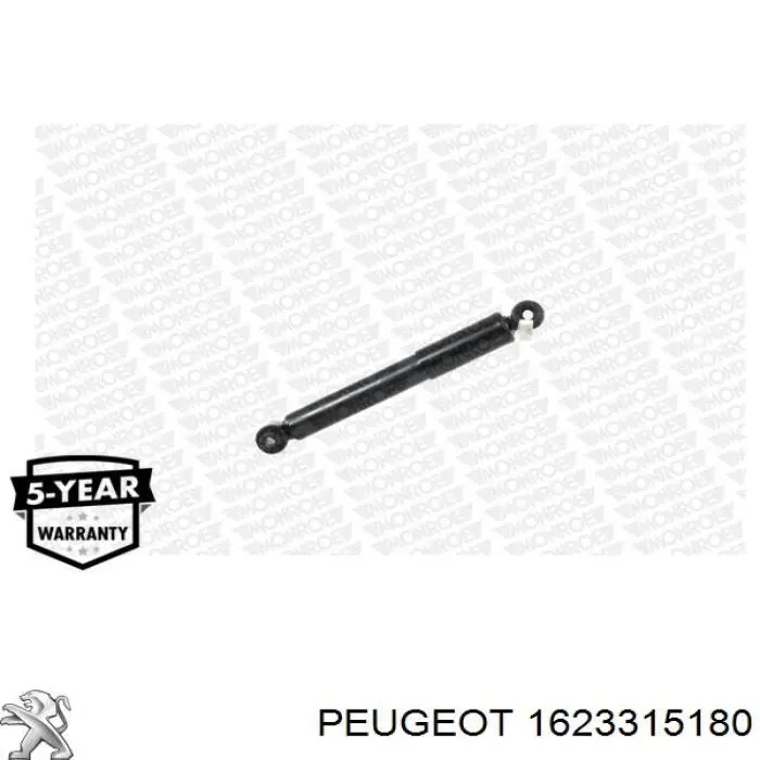 1623315180 Peugeot/Citroen amortiguador trasero