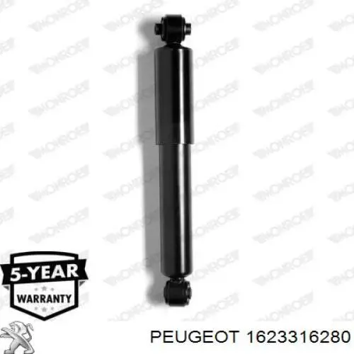 Amortiguador trasero Peugeot/Citroen 1623316280 precio, desde 46,95 EUR