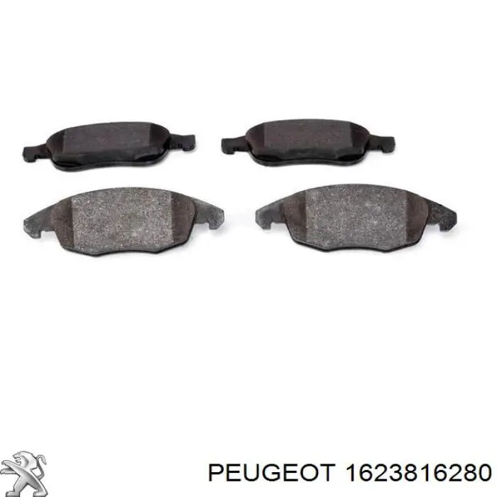 Pastillas de freno delanteras Citroen C4 UA