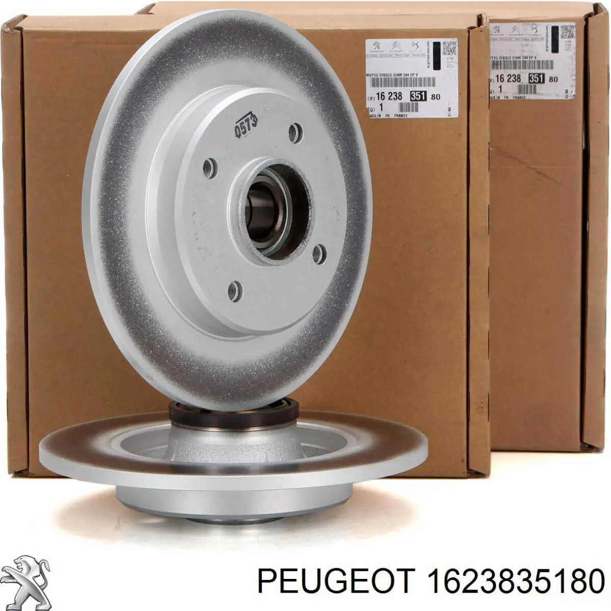 Comprar 1623835180 Peugeot/Citroen Disco de freno trasero