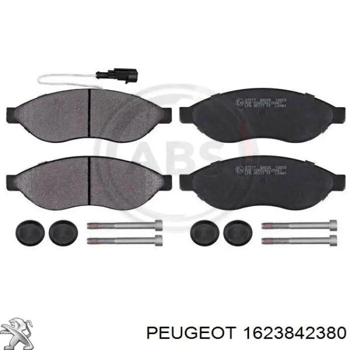Comprar 1623842380 Peugeot/Citroen Pastillas delanteras de freno