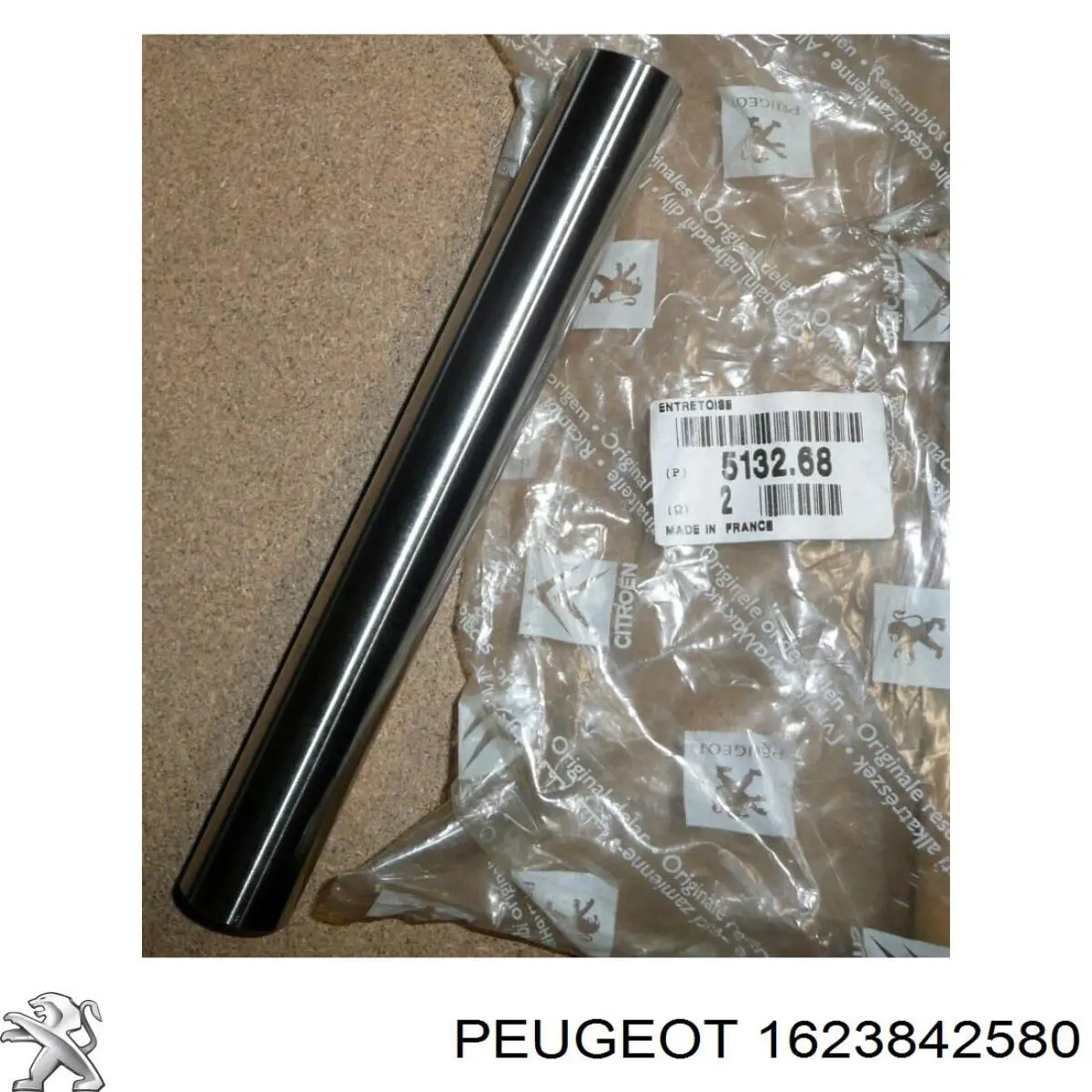 1623842580 Peugeot/Citroen pastillas de freno delanteras