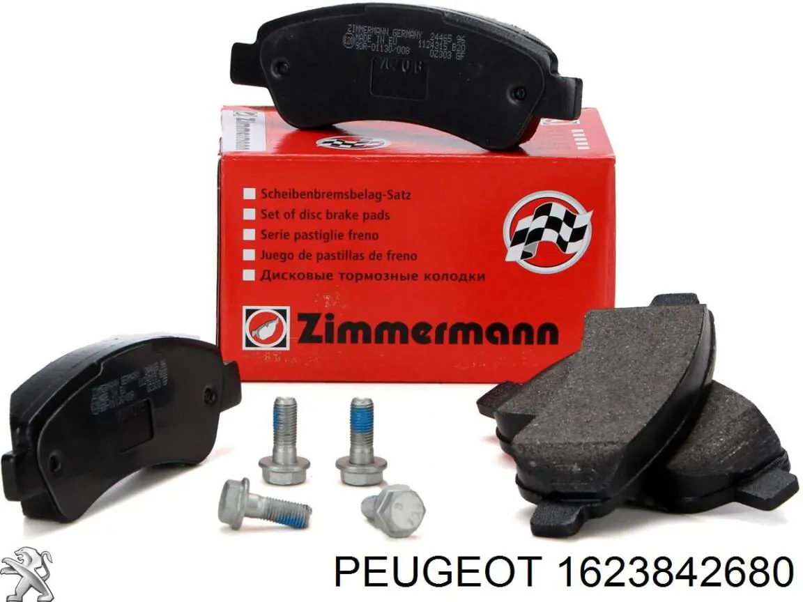 Pastillas freno delanteras Peugeot/Citroen 1623842680 precio, desde 36,55 EUR