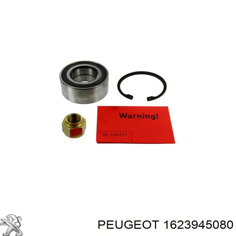 Cojinete de rueda delantero Peugeot/Citroen 1623945080 precio, desde 25,35 EUR