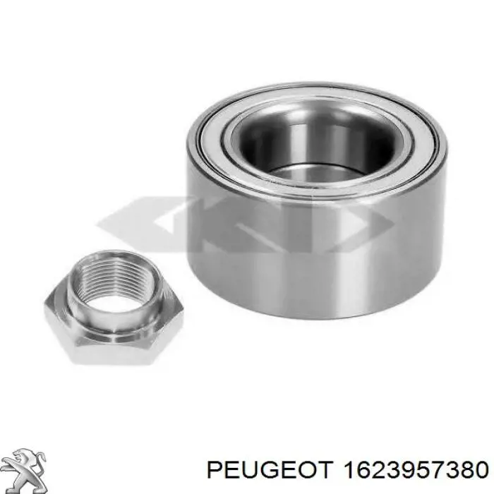 1623957380 Peugeot/Citroen cubo de rueda delantero