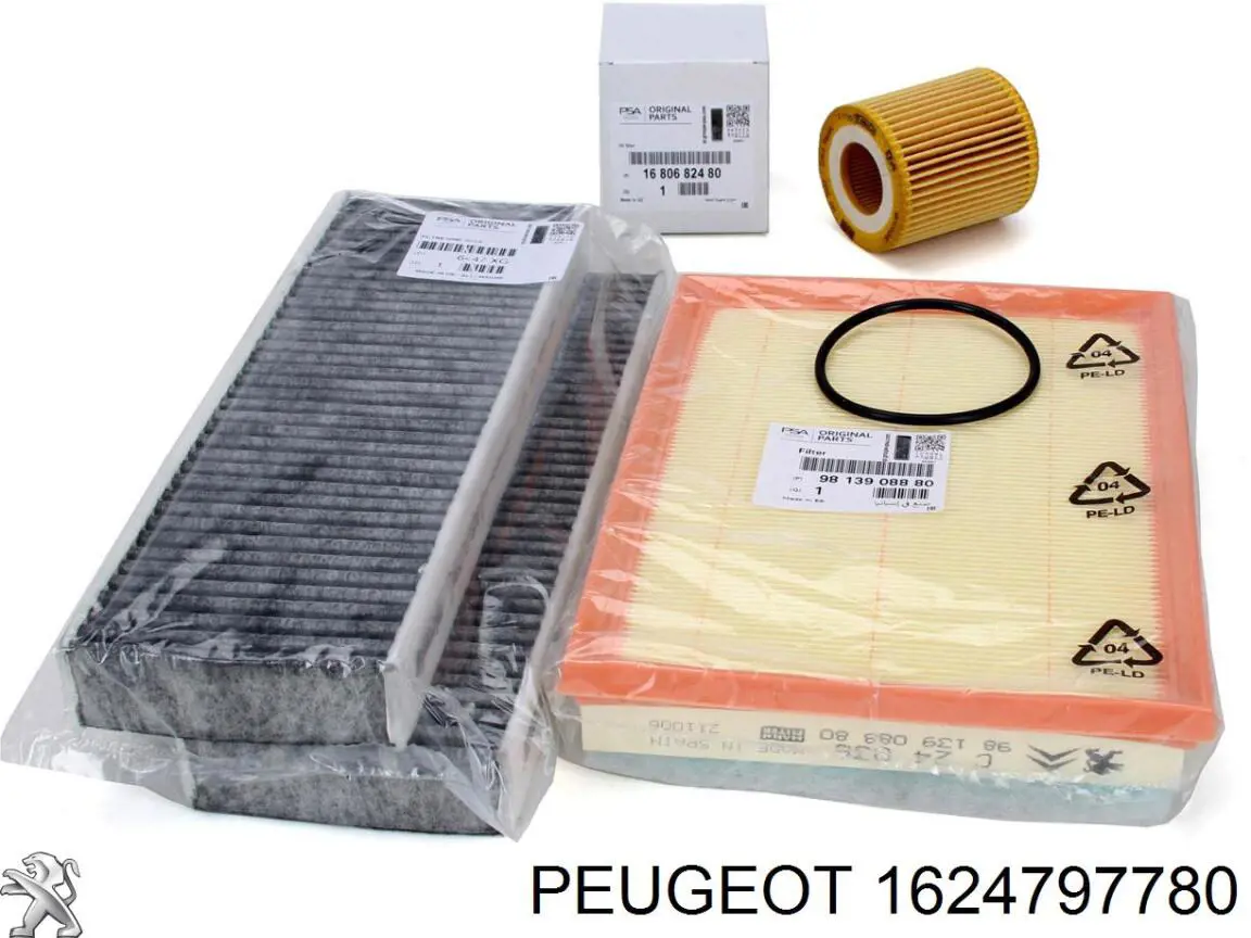 Comprar 1624797780 Peugeot/Citroen Filtros de aceite