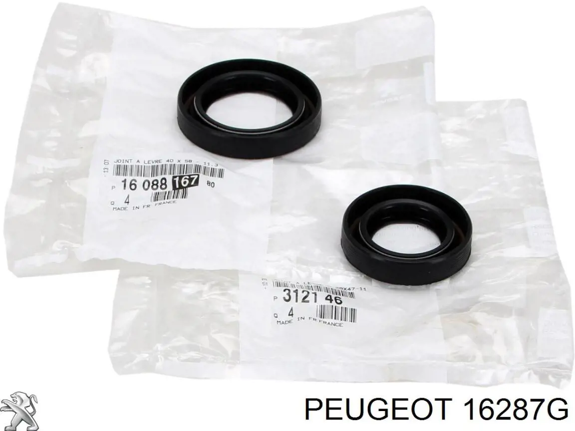 Válvula de ventilación de gases del tanque de combustible 16287G Peugeot/Citroen