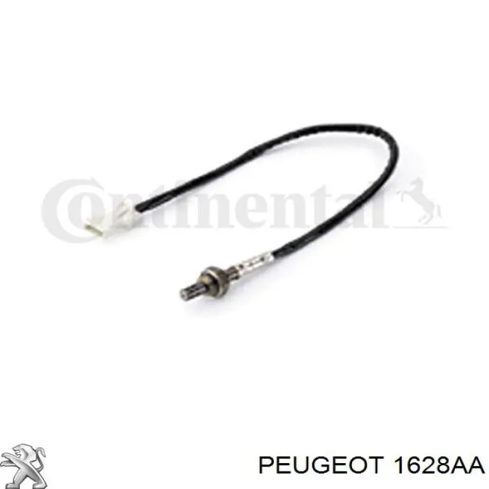 Sonda lambda de oxígeno posterior al catalizador 1628AA Peugeot/Citroen