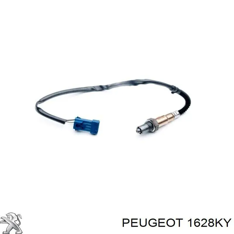 Sonda lambda de oxígeno posterior al catalizador 1628KY Peugeot/Citroen