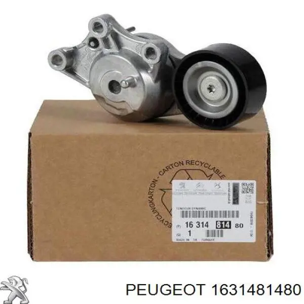 Comprar 1631481480 Peugeot/Citroen Tensor de correa poli V 