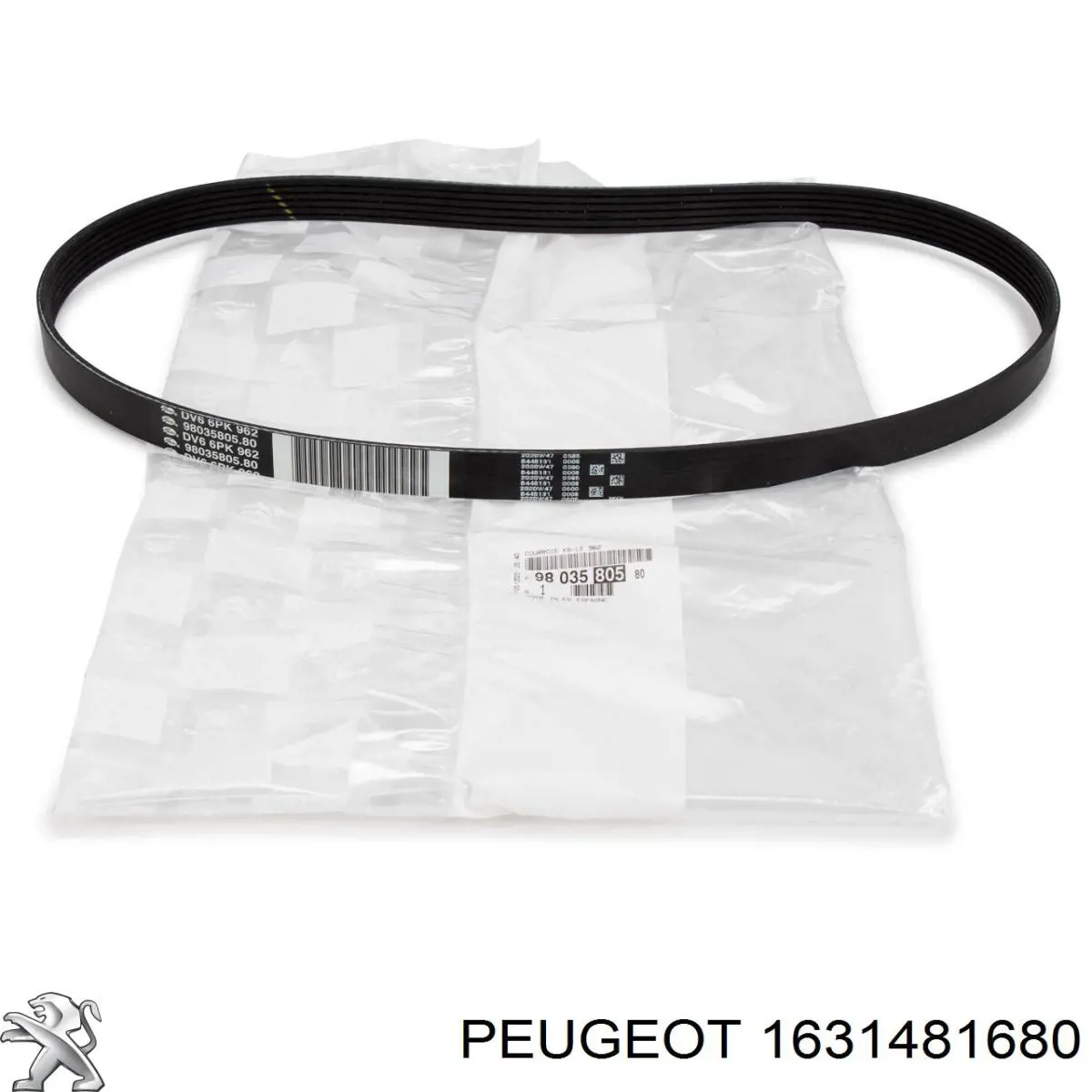 1631481680 Peugeot/Citroen Correa de transmisión