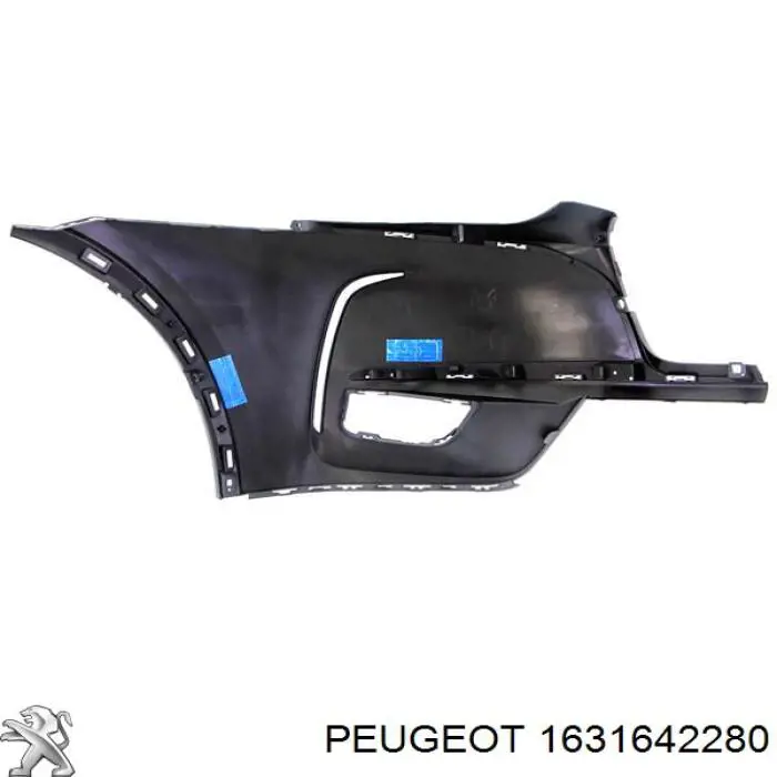 1631642280 Peugeot/Citroen Parachoques delantero, parte izquierda