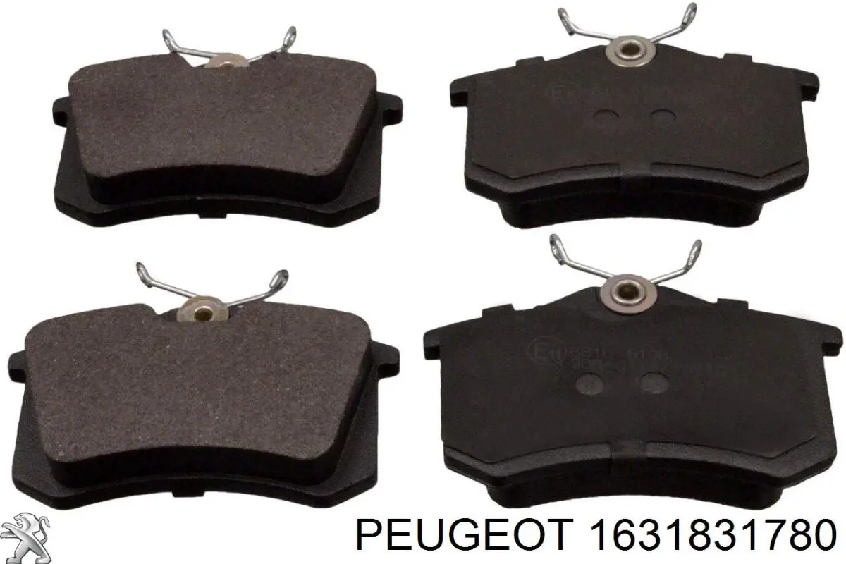 Pastillas traseras de freno Peugeot/Citroen 1631831780 precio, desde 29,22 EUR