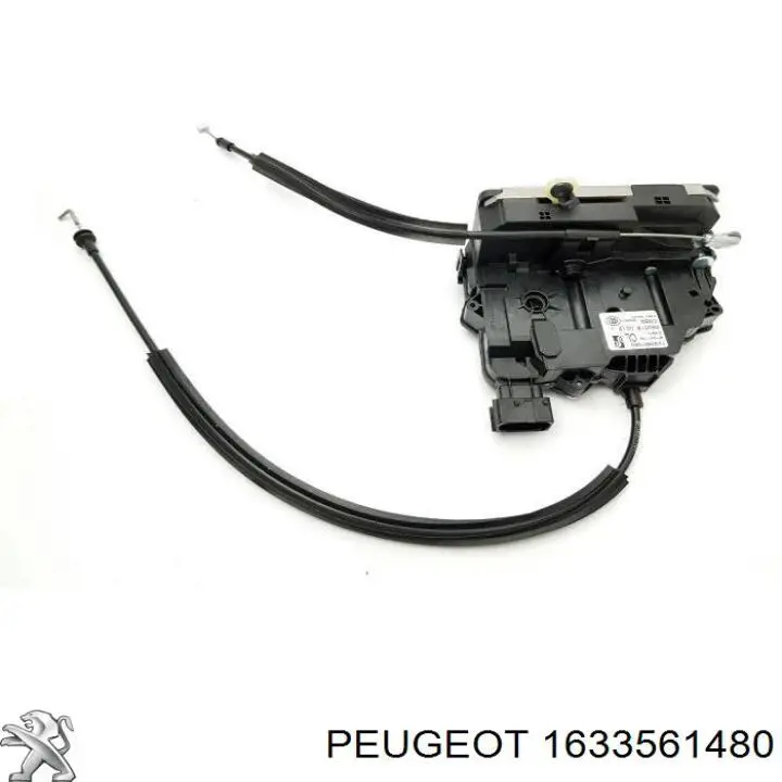 1633561480 Peugeot/Citroen cerradura de puerta delantera derecha