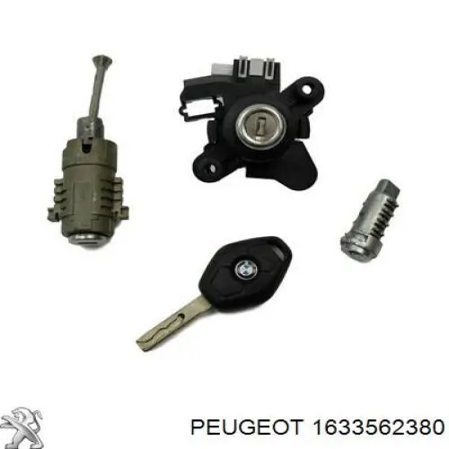 Cerradura de puerta trasera derecha de doble hoja Peugeot/Citroen 1633562380 precio, desde 87,01 EUR