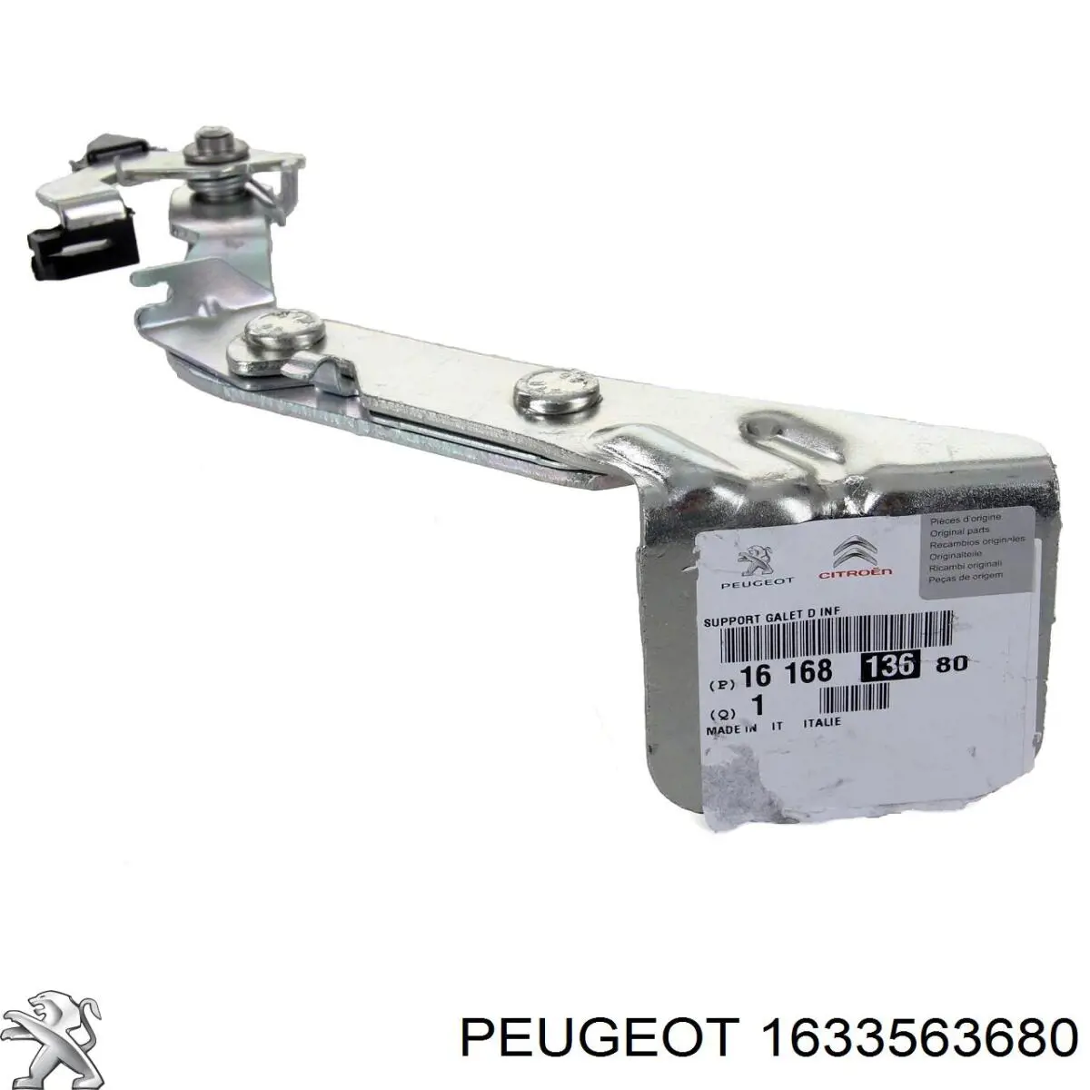 Cerradura de puerta lateral corrediza derecha Peugeot/Citroen 1633563680