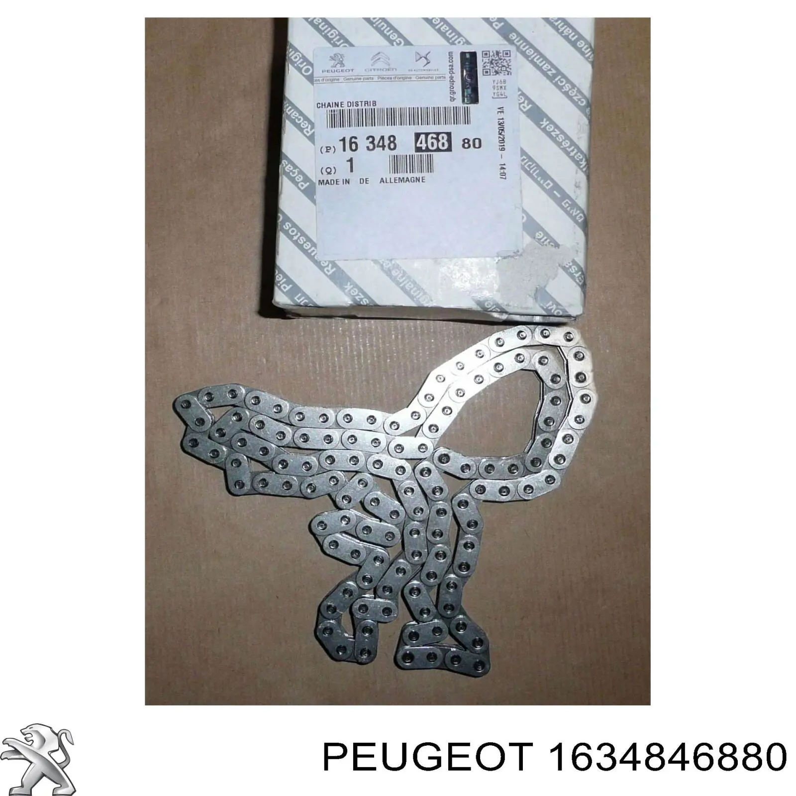 Cadena de distribución 1634846880 Peugeot/Citroen