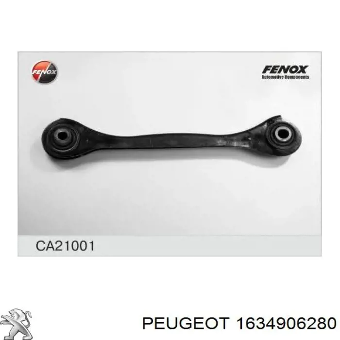 Barra transversal reactiva de la suspensión trasera Peugeot/Citroen 1634906280 precio, desde 23,46 EUR