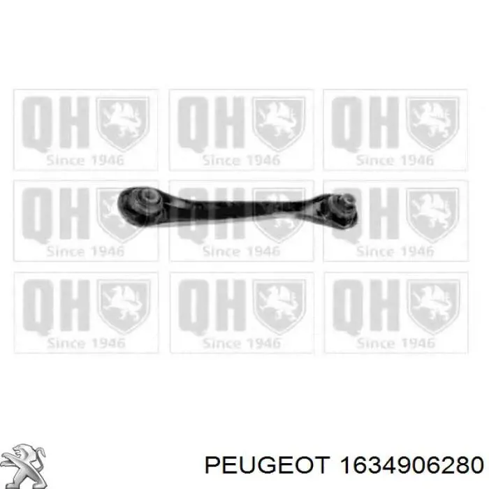 Comprar 1634906280 Peugeot/Citroen Barra transversal reactiva de la suspensión trasera