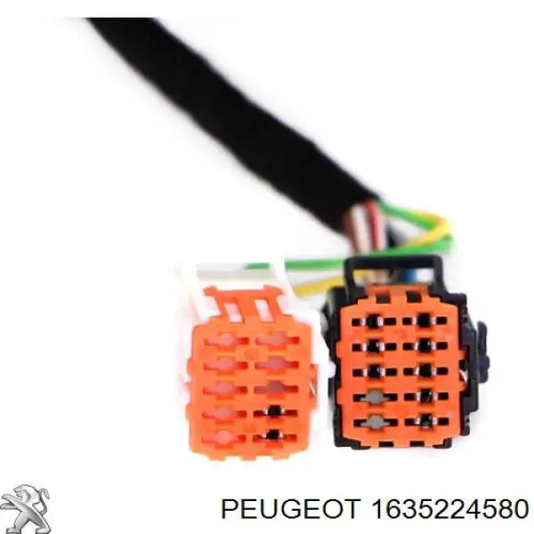 Espejo de retrovisor izquierdo 1635224580 Peugeot/Citroen
