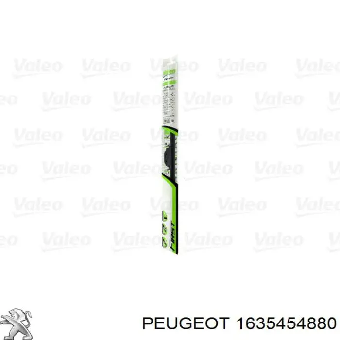 Comprar 1635454880 Peugeot/Citroen Escobilla del limpiaparabrisas del lado del conductor