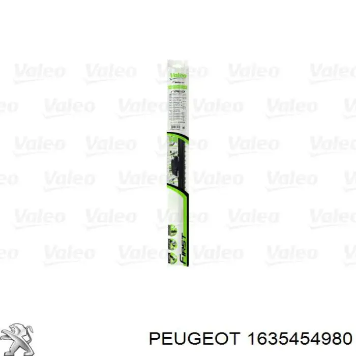 Escobilla del limpiaparabrisas del lado del conductor Peugeot/Citroen 1635454980 precio, desde 12,70 EUR