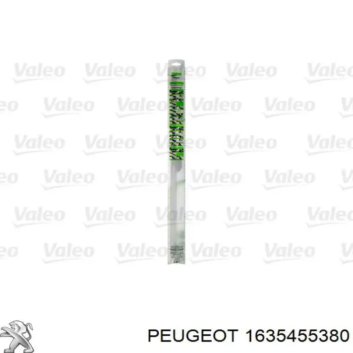 Comprar 1635455380 Peugeot/Citroen Escobilla del limpiaparabrisas del lado del conductor