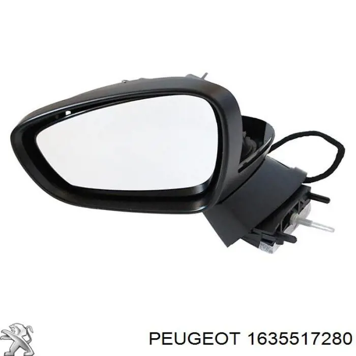 Comprar 1635517280 Peugeot/Citroen Espejo de retrovisor izquierdo