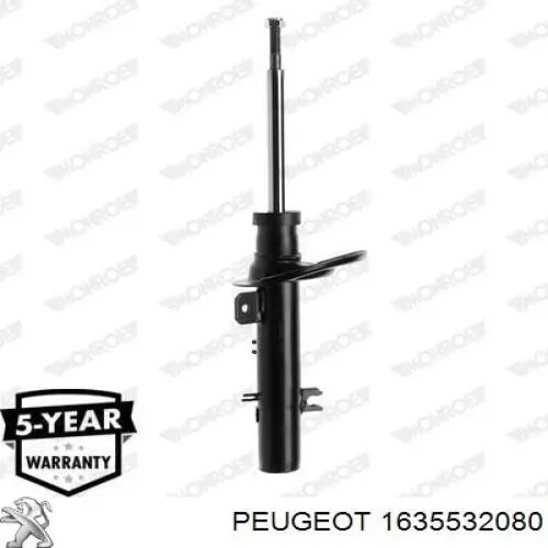 Amortiguador delantero izquierdo Peugeot/Citroen 1635532080 precio, desde 69,73 EUR