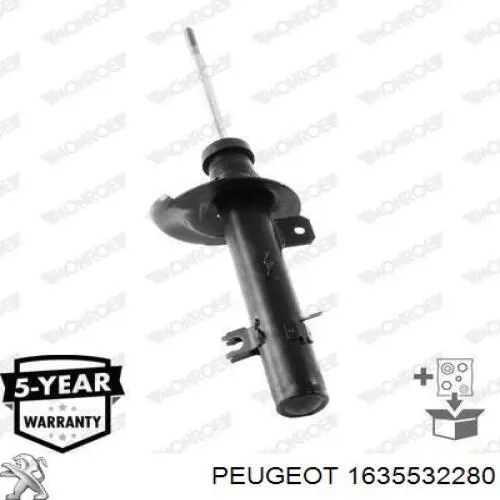 1635532280 Peugeot/Citroen amortiguador delantero izquierdo