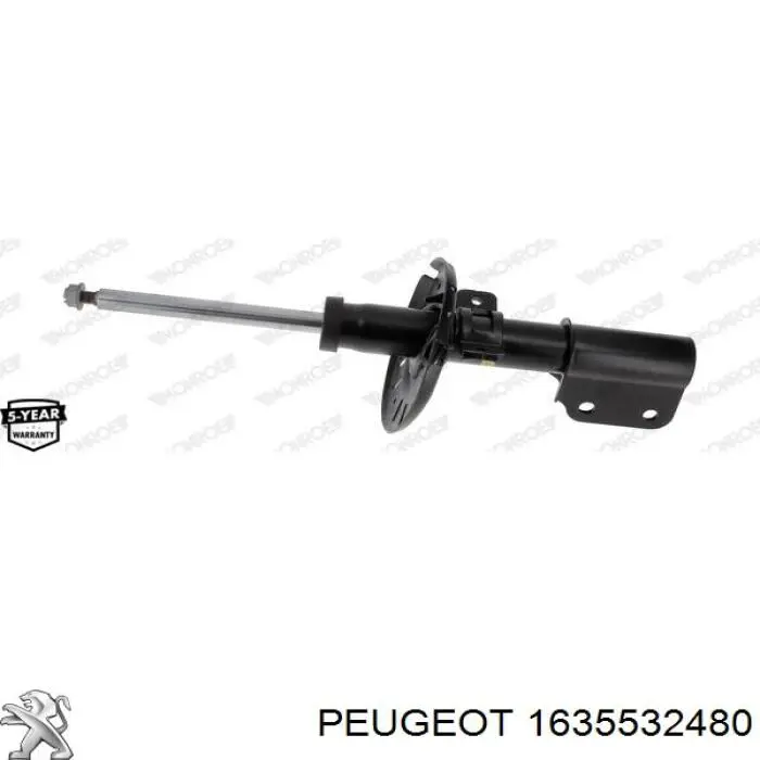 1635532480 Peugeot/Citroen amortiguador delantero