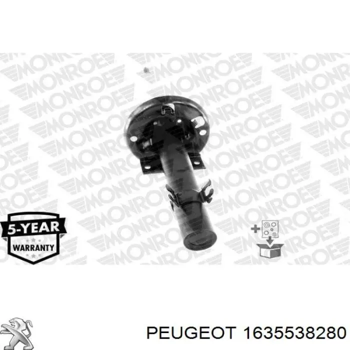 1635538280 Peugeot/Citroen amortiguador delantero