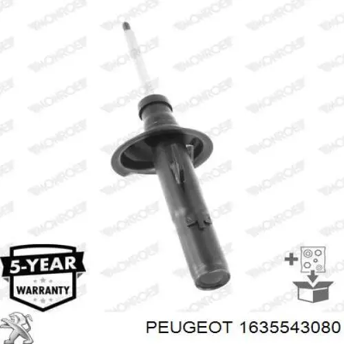 Comprar 1635543080 Peugeot/Citroen Amortiguador delantero izquierdo