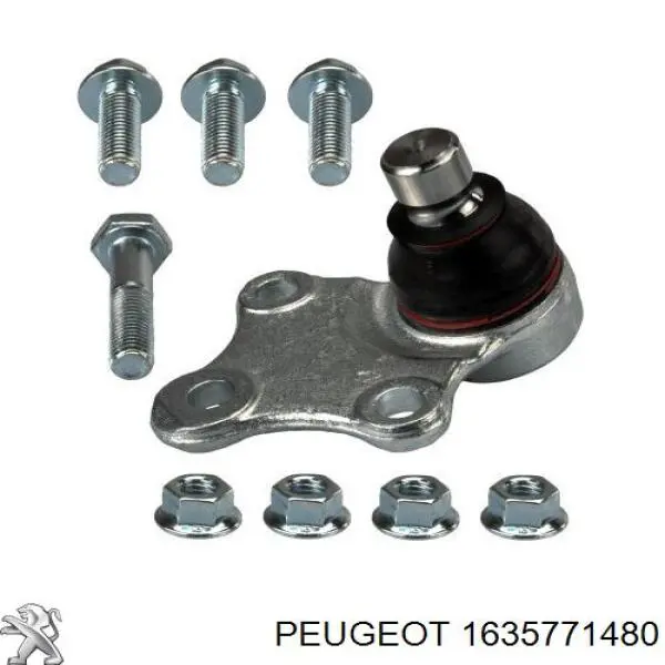 Rótula inferior de suspensión 1635771480 Peugeot/Citroen