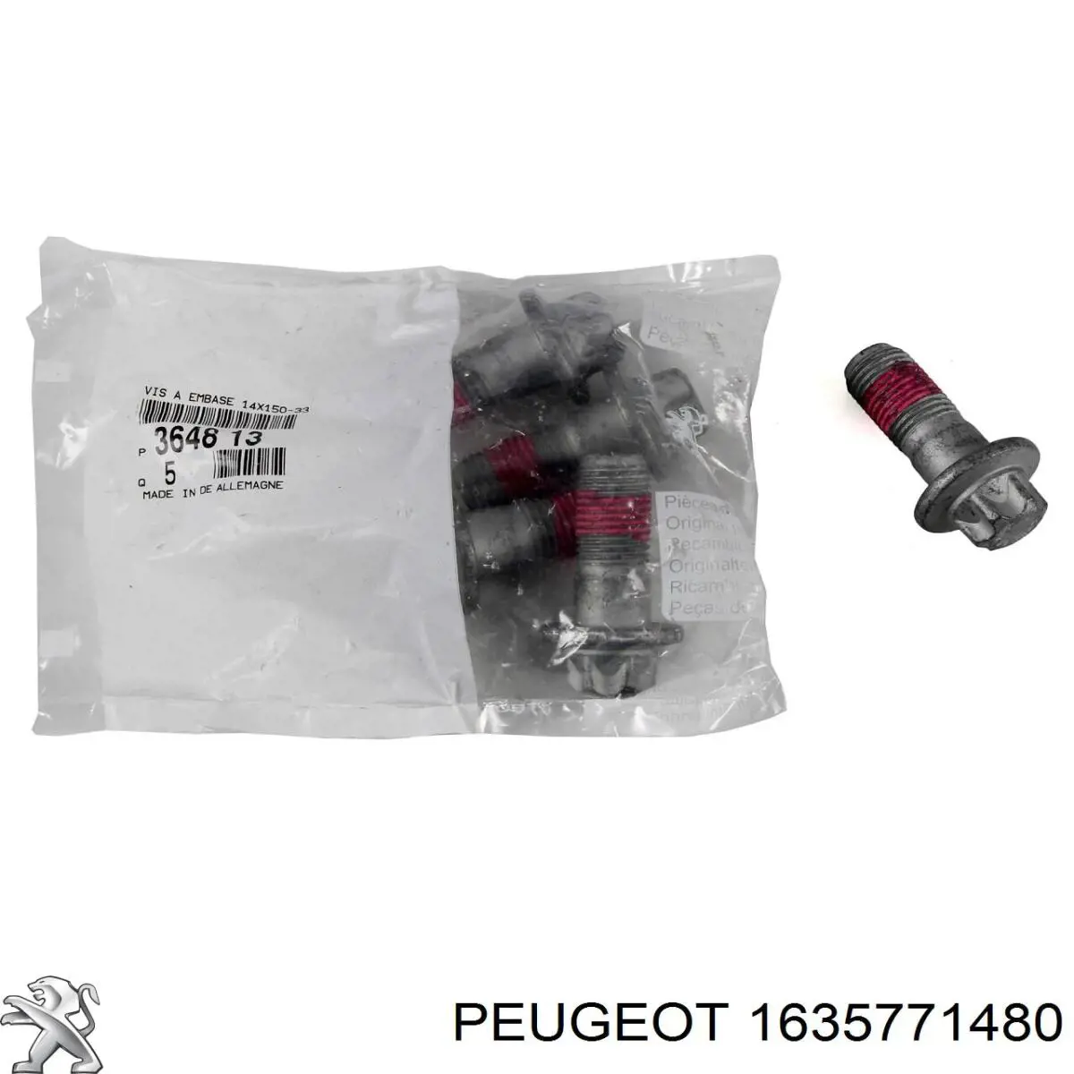 1635771480 Peugeot/Citroen Rótula inferior de suspensión