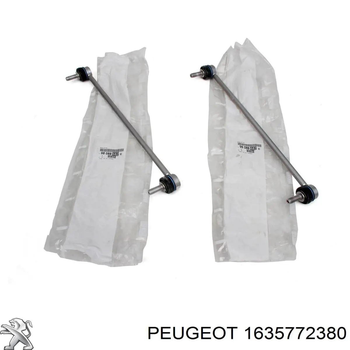 Rótula barra de dirección 1635772380 Peugeot/Citroen