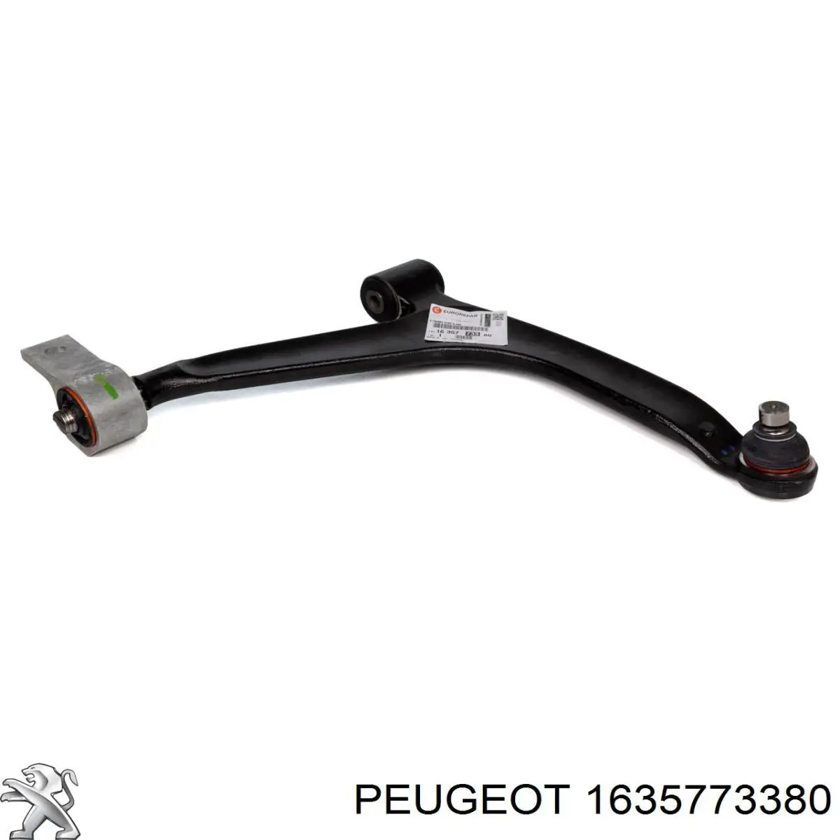 Comprar 1635773380 Peugeot/Citroen Brazo inferior derecho de la suspensión delantera