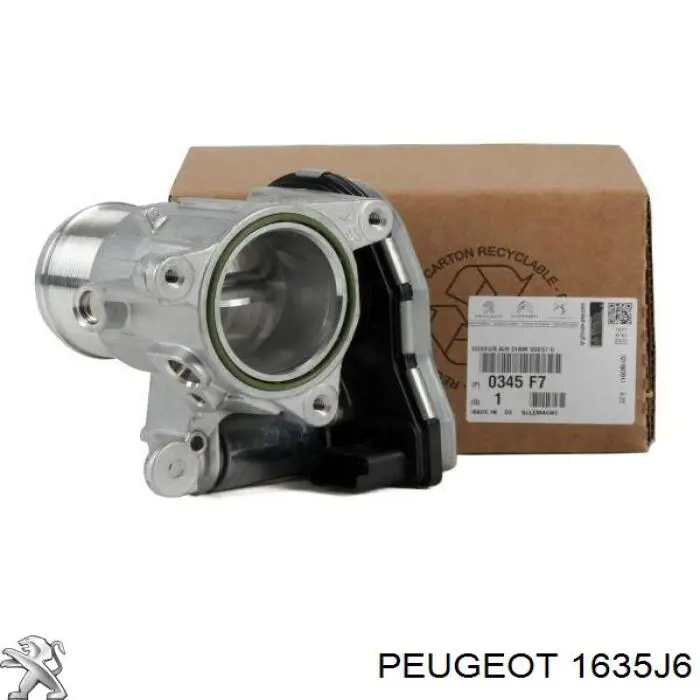 Junta cuerpo mariposa 1635J6 Peugeot/Citroen