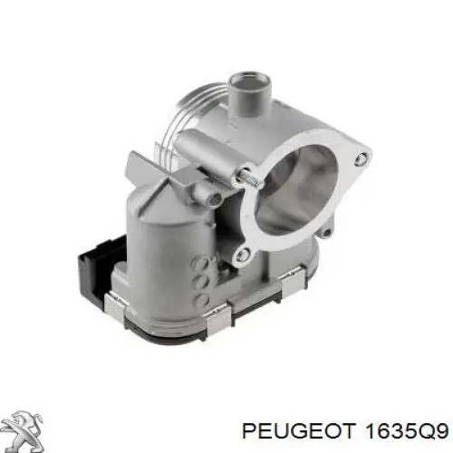 Cuerpo de mariposa 1635Q9 Peugeot/Citroen