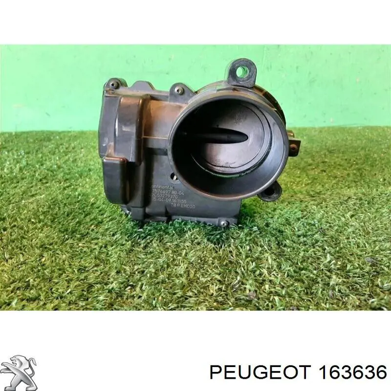 Cuerpo de mariposa 163636 Peugeot/Citroen