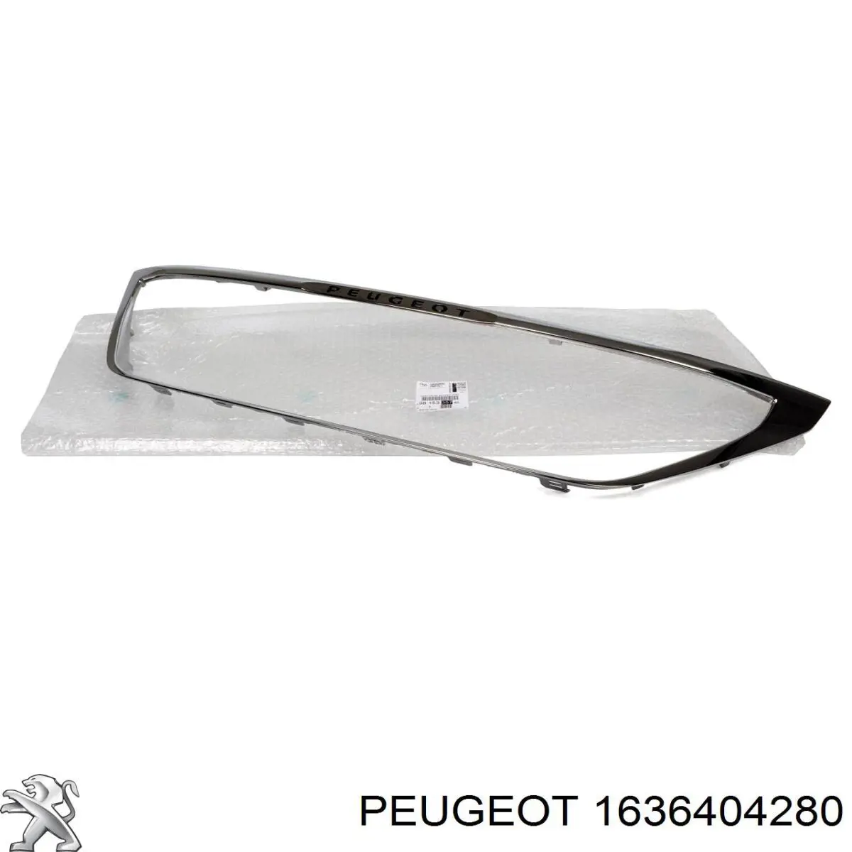 Parachoques trasero 1636404280 Peugeot/Citroen