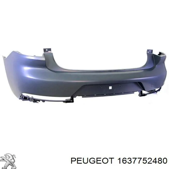 1637752480 Peugeot/Citroen Defensa trasero