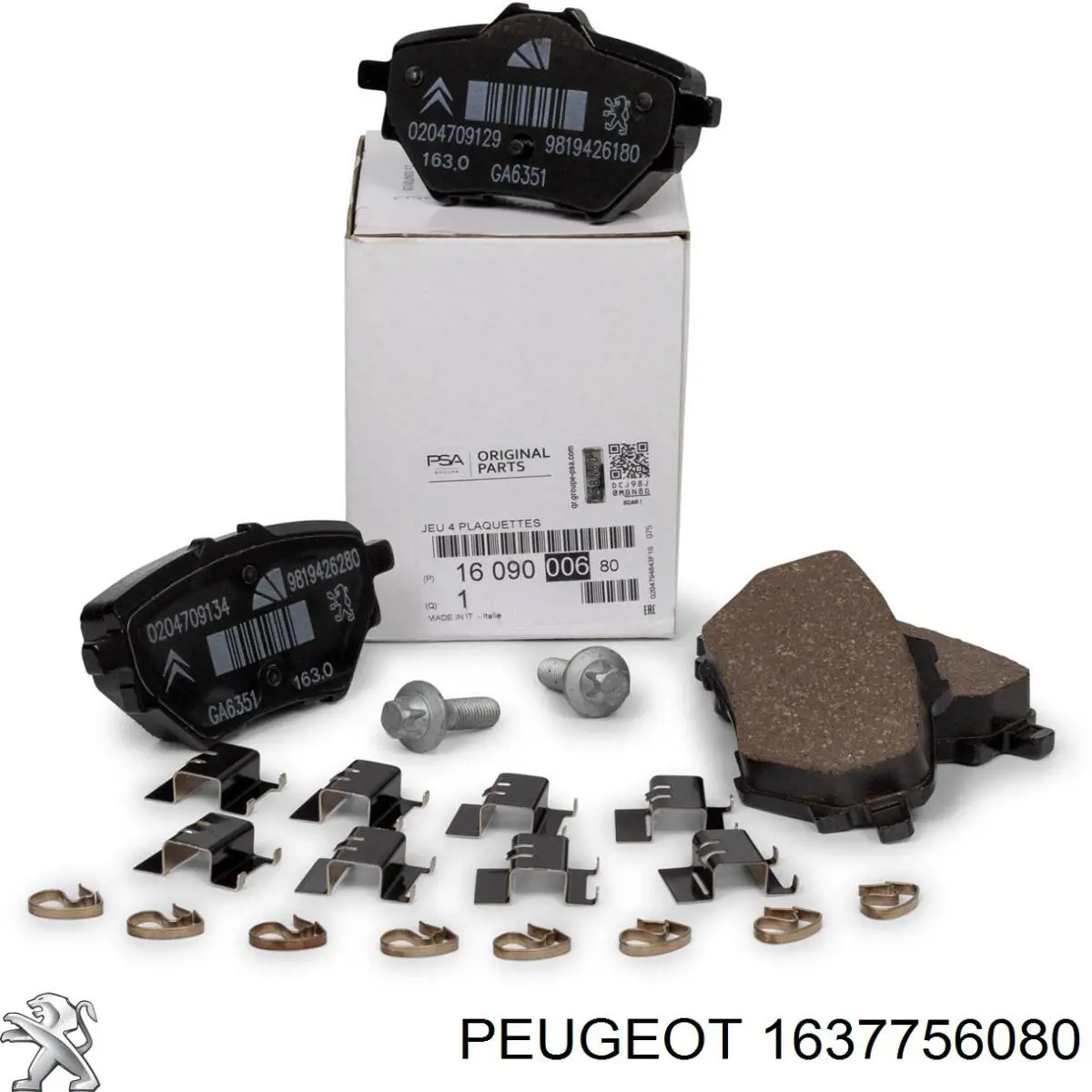 Liquido refrigerante 1637756080 Peugeot/Citroen