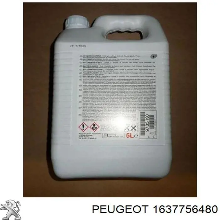 Comprar 1637756480 Peugeot/Citroen Liquido anticongelante 