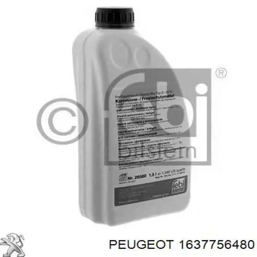 Anticongelante  Peugeot/Citroen 1637756480