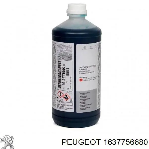 Comprar 1637756680 Peugeot/Citroen Liquido anticongelante 